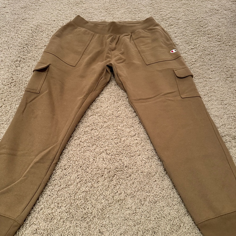 Worn Once!  Brown Champion Cargo Pants